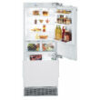 Liebherr ECBN 5066 beépíthető hűtő, kihúzható alsó fagyasztóval, 203cm magas, 76 széles