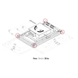 Pando E-217/110X70 fehér üveg ECO PLUS páraelszívó