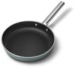 SMEG SERPENYŐ, 28 cm, rozsdamentes acél fogantyú, matt smaragdzöld
