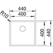 BLANCO CLARON 400-IF DX