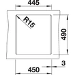 BLANCO DALAGO 45 fekete exc.