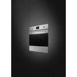 SMEG KOMBINÁLT SÜTŐ, GŐZFUNKCIÓVAL, Classica design, Galileo, 60 cm, CS LCD, inox