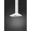 SMEG UNIVERSALE design kürtős fali páraelszívó, 90 cm, fehér
