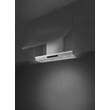 SMEG UNIVERSALE design beépíthető páraelszívó, 86 cm, inox, 3+1 sebesség, Auto-Vent2.0