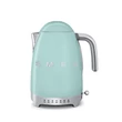 SMEG VÍZFORRALÓ, retro, állítható hőmérséklet, világoszöld