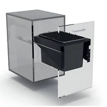 EKOTECH - Beépíthető hulladékgyűjtő FRONT 45 - 1x34 liter   