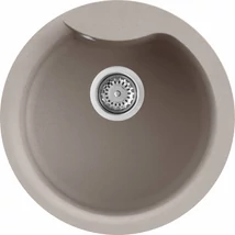 ELLECI - Gránit mosogatótálca Ego ROUND G43 Tortora