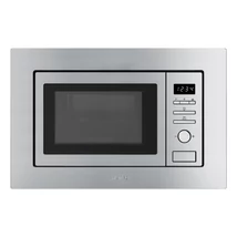 SMEG BEÉPÍTHETŐ MIKROHULLÁMÚ SÜTŐ, Universal design, 17 liter, inox