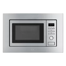 SMEG BEÉPÍTHETŐ MIKROHULLÁMÚ SÜTŐ, Universal design, 20 liter, inox