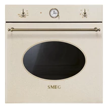 SMEG HŐLÉGKEVERÉSES SÜTŐ, Colonial design, 60 cm, analóg, avena
