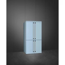 SMEG SZABADONÁLLÓ HŰTŐ ÉS FAGYASZTÓ, Victoria design, 91,5x187 cm, francia ajtó, világoskék