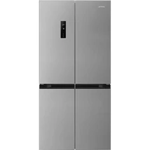 SMEG SZABADONÁLLÓ HŰTŐ ÉS FAGYASZTÓ, 84x179 cm, D energiaosztály, francia ajtó, inox