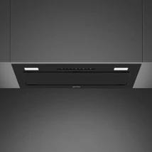 SMEG UNIVERSALE design beépíthető páraelszívó, 60 cm, matt fekete, LED