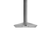 SMEG UNIVERSALE design kürtős fali páraelszívó, 90 cm, inox, fekete nyomógombos vezérlés