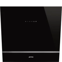 SMEG UNIVERSALE design vertikális fali páraelszívó, 60 cm, fekete