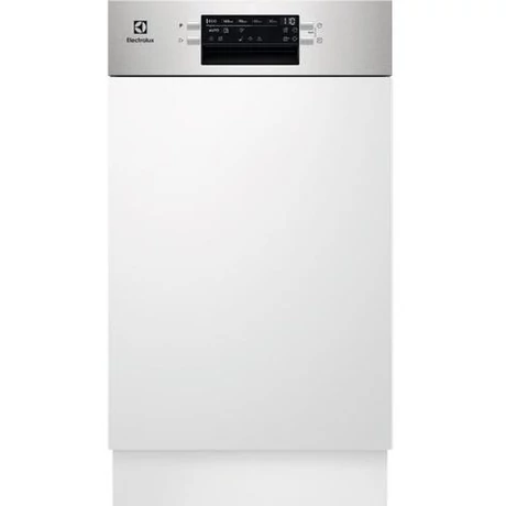 Electrolux EEM43300IX beépíthető mosogatógép, 45 cm, D energiaosztály, 10 teríték