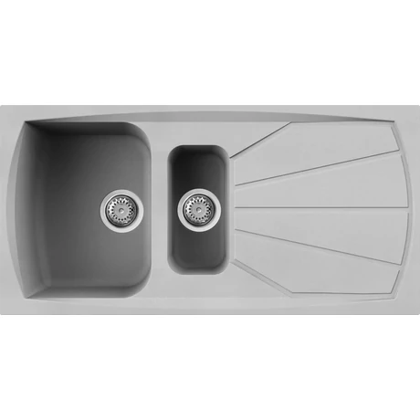 ELLECI - Gránit mosogatótálca Living 475 M79 Aluminium - Kifutó termék!