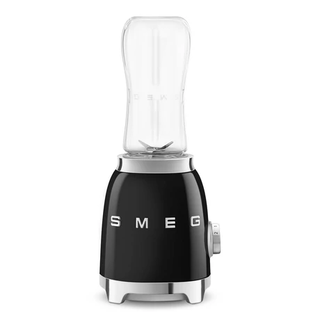 SMEG KOMPAKT TURMIXGÉP, retro, fekete - Extra palackkal
