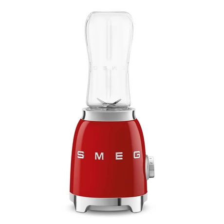 SMEG KOMPAKT TURMIXGÉP, retro, piros - Extra palackkal