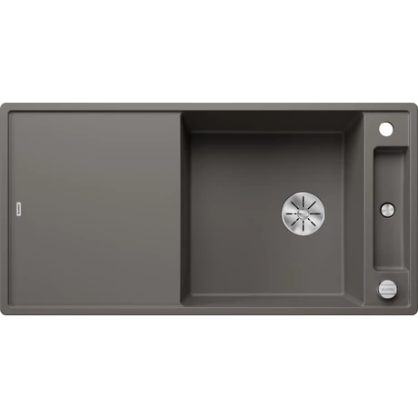 BLANCO AXIA III XL 6 S vulkánszürke fa tart.