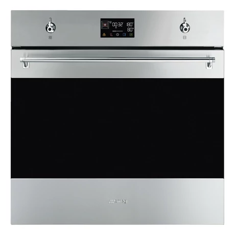 SMEG KOMBINÁLT GŐZSÜTŐ, Classica design, Galileo, 60 cm, ES LCD, inox