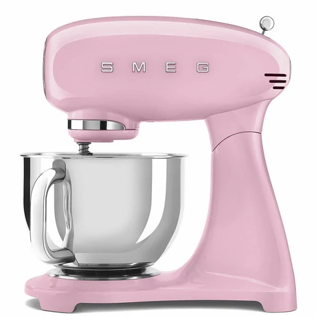 SMEG KONYHAI ROBOTGÉP, retro, rózsaszín test és talp