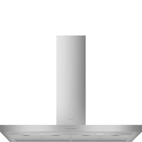 SMEG UNIVERSALE design T-shape fali páraelszívó, 120 cm, inox, 4 db LED